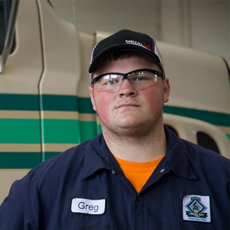 Diesel grad’s rewarding career starts with City of Green Bay internship  