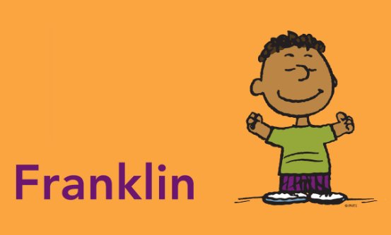 Charles M. Schulz Museum Exhibit: "Franklin"