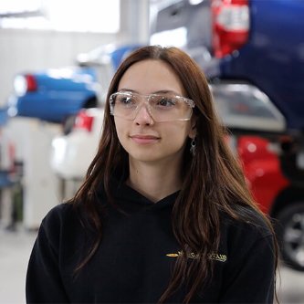 ‘Not all careers need four years’: Automotive student shares her NWTC experience
