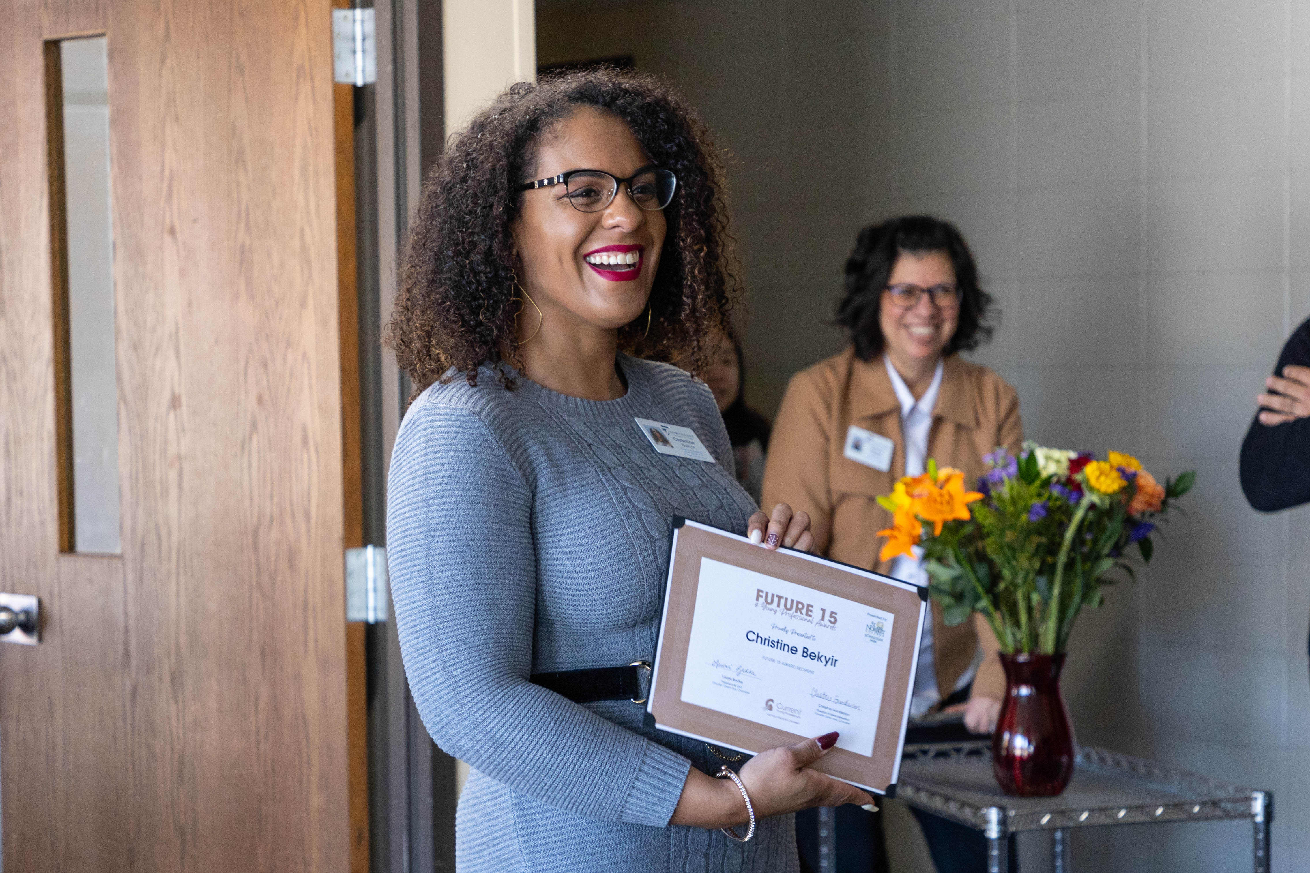 A proud NWTC alumna, Christine Bekyir’s journey from education to empowerment is honored with her nomination for the 2025 Future 15 Award