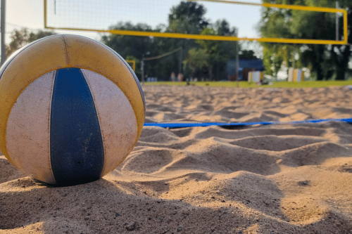 Volleyball in Sand
