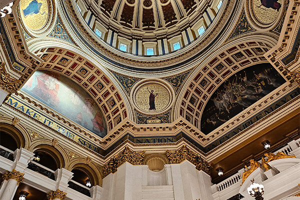 Ceiling at the Capitol